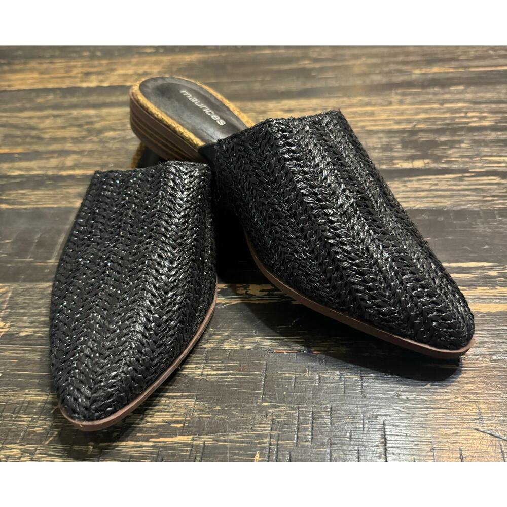 Maurices mules/flats Black Women 7.5